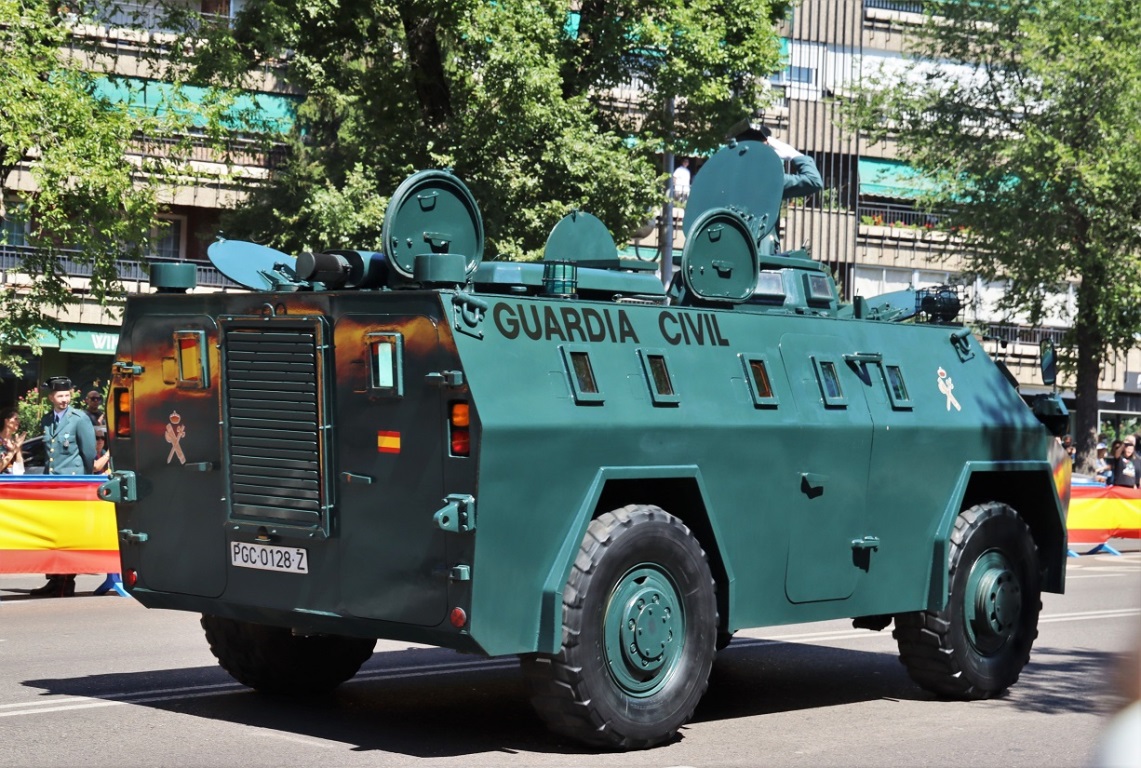  BLR 3545 de la Guardia Civil